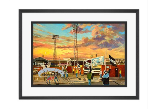 Love Street Stadium 'Going to the Match' Fine Art Print - St Mirren FC Love Street Stadium 'Going to the Match' Fine Art Print - St Mirren FC